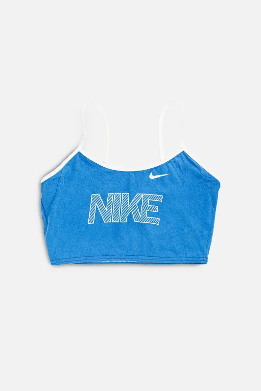 Charming Everyday Clothing For Women Rework Nike Bra Top - L