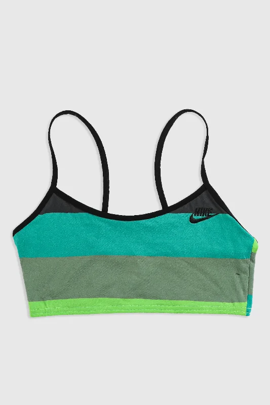 Women's Casual Garments Rework Nike Bra Top - L