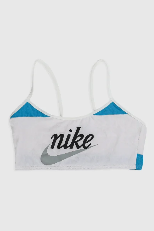 Women's Seasonal Garments Rework Nike Bra Top - L