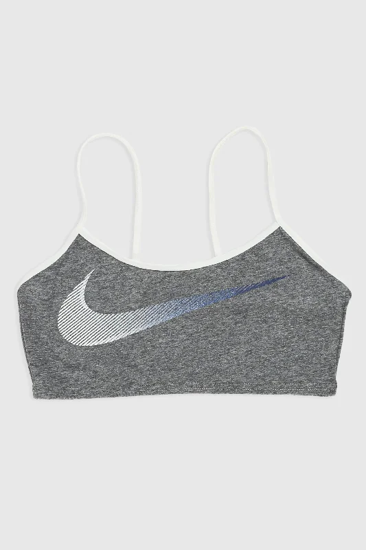 Women's Seasonal Attire Rework Nike Bra Top - L