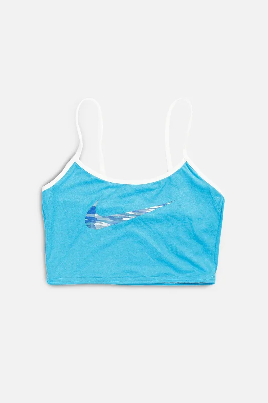 Affordable Fashion Clothing For Women Rework Nike Bra Top - M