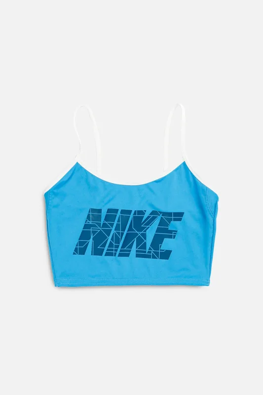 Women's Relaxed Outfit Rework Nike Bra Top - S