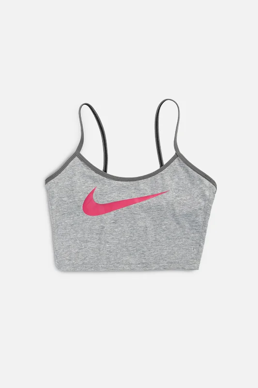 Women's Trendy Clothing Rework Nike Bra Top - S