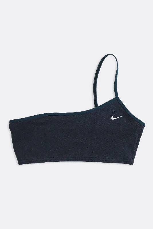 Affordable Women's Apparel Rework Nike One Shoulder Bra Top - XS, S, M, L, XL