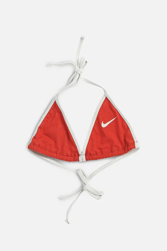 Women's Romantic Outfit Rework Nike Triangle Top - M