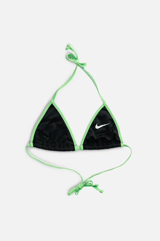 Modern Women's Clothes Rework Nike Triangle Top - M